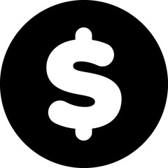 Banking, payment black icon