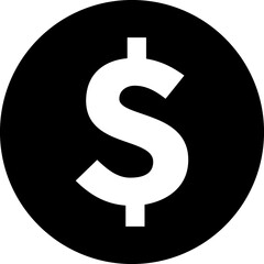 Banking, payment black icon