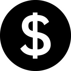 Banking, payment black icon