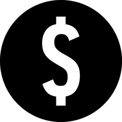 Banking, payment black icon