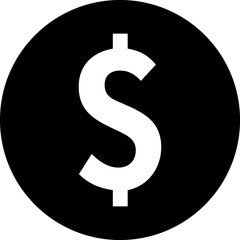 Banking, payment black icon