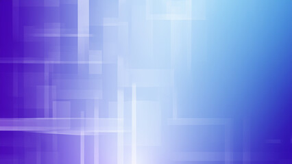 Abstract blue background. Light blue gradient with light rectangles. Banner for presentations