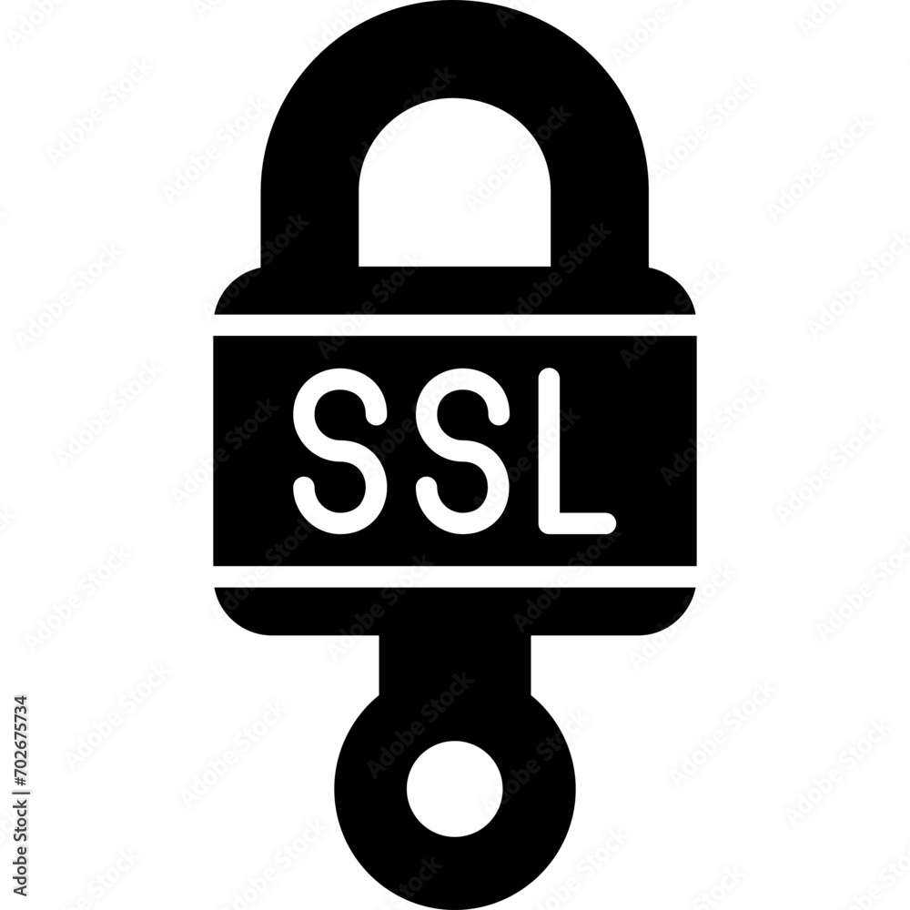 Canvas Prints Ssl Icon