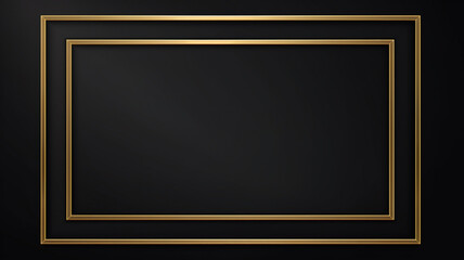 black background with golden frames.