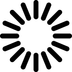 Obraz premium Loading progress indicator icon, buffering and loader. Download Loading.