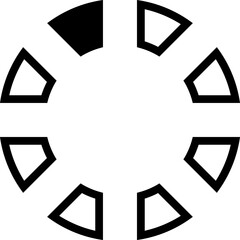 Loading progress indicator icon, buffering and loader. Download Loading.