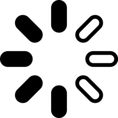 Loading progress indicator icon, buffering and loader. Download Loading.