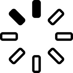 Loading progress indicator icon, buffering and loader. Download Loading.