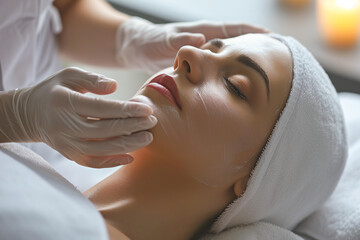 Relaxing Cosmetic Massage by Professional