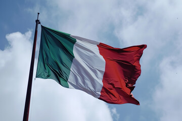 photography of Italy Flag