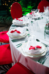 wedding table setting