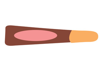 Beauty care element of colorful set. This delightful illustration of paste tube with meticulous design brings out the beauty of these essentials. Vector illustration.