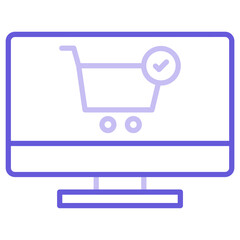Online Cart Icon of ECommerce iconset.