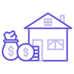 Home Equity Icon of Banking iconset.