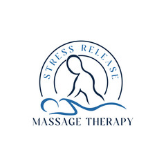 Design a logo for a Stress Release Massage Therapy