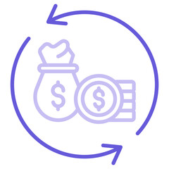 Refinancing Icon of Banking iconset.