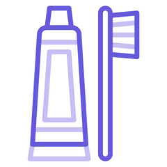 Tooth Paste Icon of Dental Care iconset.