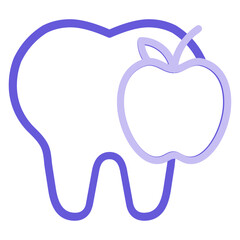 Tooth Nutrition Icon of Dental Care iconset.