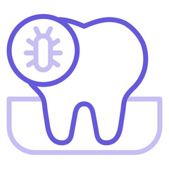 Tooth Infection Icon of Dental Care iconset.