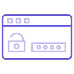 Browser Password Icon of Protection and Security iconset.