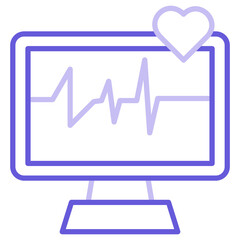 Electrocardiogram Icon of Research and Science iconset.