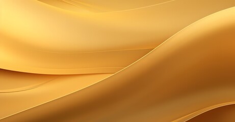 elegant wavy abstract background with gold color.  generative AI