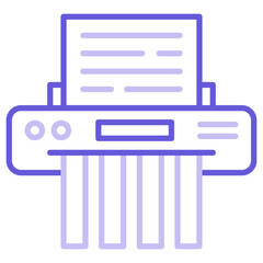 Fototapeta premium Shredder Icon