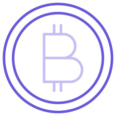 Bitcoin Icon of Banking and Finance iconset.