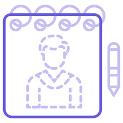 Sketch Book Icon of Library iconset.