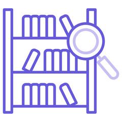 Search Books Icon of Library iconset.
