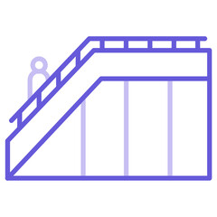 Escalator Icon of Immigration iconset.