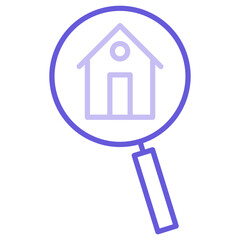 Search House Icon of Real Estate iconset.