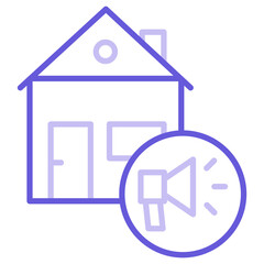 House Marketing Icon of Real Estate iconset.