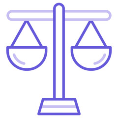 Law Scale Icon of Crime and Law iconset.