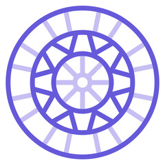 Obraz premium Darts Icon of Physical Fitness iconset.
