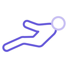 Lying Down Icon of Housekeeping iconset.