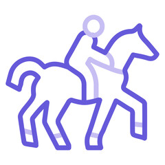 Equestrian Icon of Olympics iconset.