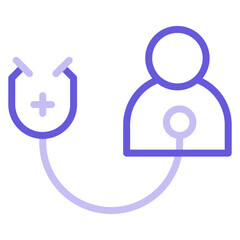 Patient Examination Icon of Health Checkup iconset.