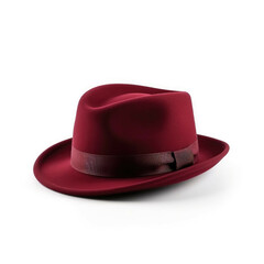 Bordeaux Hat isolated on white background