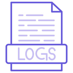 Logs Icon of Computer Programming iconset.
