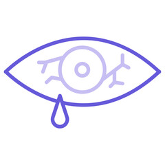 Conjunctivitis Icon of Pollution iconset.