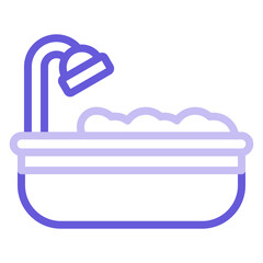 Bathtub Icon of House Cleaning iconset.