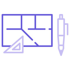 Construction Project Icon of Project Management iconset.