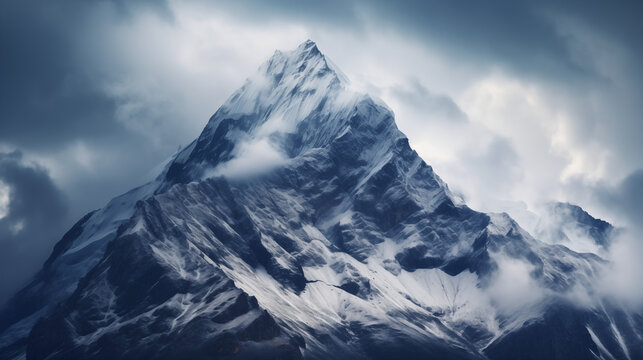 breathtaking scene capturing a majestic mountain view