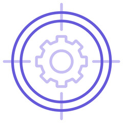 Goals Management Icon of Human Resource iconset.