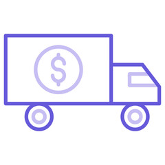 Cash Transfer Vehicle Icon of Business & Economy iconset.