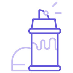 Spray Paint Icon of Birthday iconset.