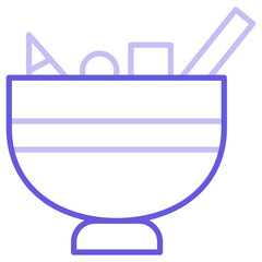 Obraz premium Birthday Punch Icon of Birthday iconset.