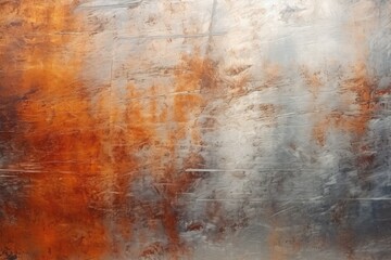 Rust steel metal textured background. Illustration. Scratched. Retro. Vintage. Banner. Wallpaper. Backdrop
