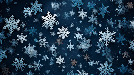 Magical Winter Wonderland: A Fascinating Snowflake Arrangement That Captures the Winter Spirit